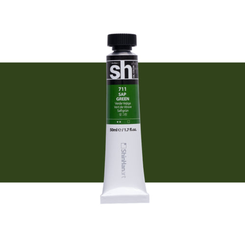 ShinHan SH 50ml Oil Colour Paints SAP GREEN