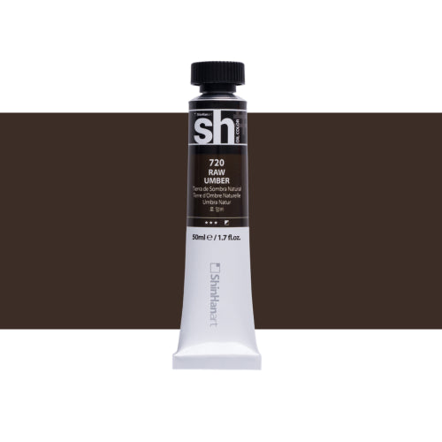 ShinHan SH 50ml Oil Colour Paints RAW UMBER