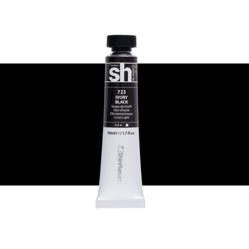 ShinHan SH 50ml Oil Colour Paints IVORY BLACK
