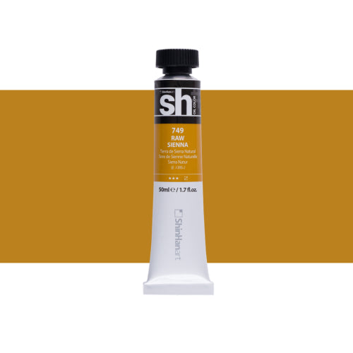 ShinHan SH 50ml Oil Colour Paints RAW SIENNA