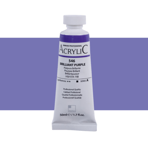 ShinHan Professional 50ml Acrylic Paints BRILL PURPLE