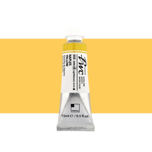 ShinHan PWC Extra Fine 15ml Watercolour Paint NAPLES YELLOW
