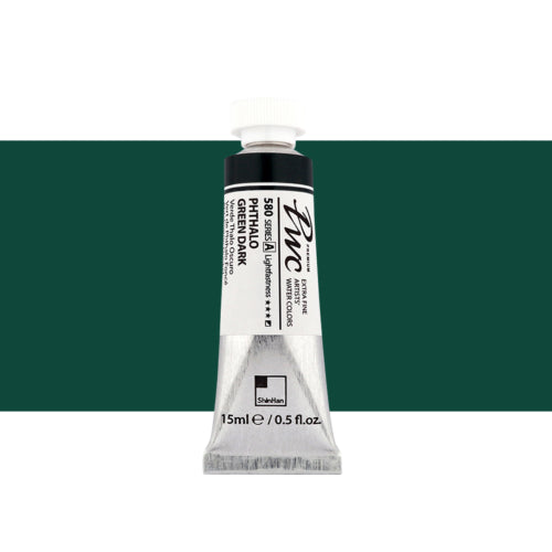 ShinHan PWC Extra Fine 15ml Watercolour Paint GREEN DK
