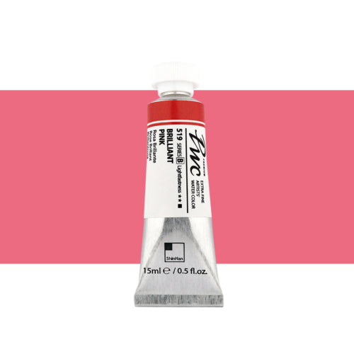 ShinHan PWC Extra Fine 15ml Watercolour Paint BRILLIANT PINK