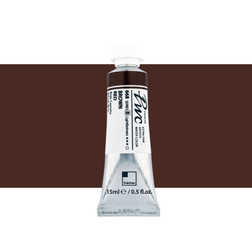 ShinHan PWC Extra Fine 15ml Watercolour Paint BROWN RED
