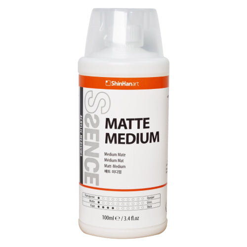 ShinHan SSence Acrylic Matte MediumsMEDIUM 100ML