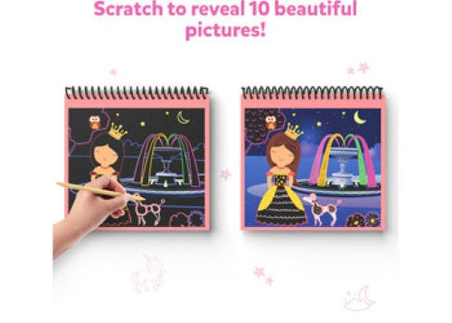 Skillm Magical Scratch Art Unicorns & Princesses