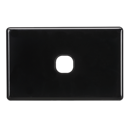 1 GANG BLANK SWITCH BLACK PK10