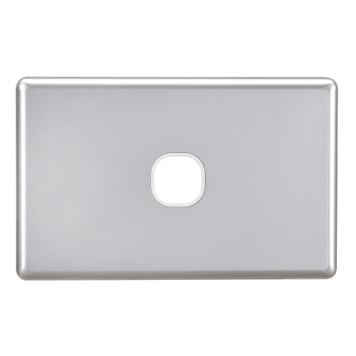 1 GANG BLANK SWITCH SILVER