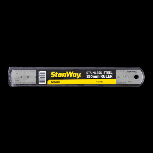STANWAY 150mm Stainless Steel Ruler