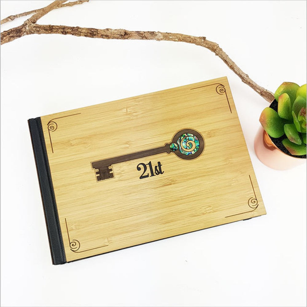 Guest Book / Journal - 21st Key