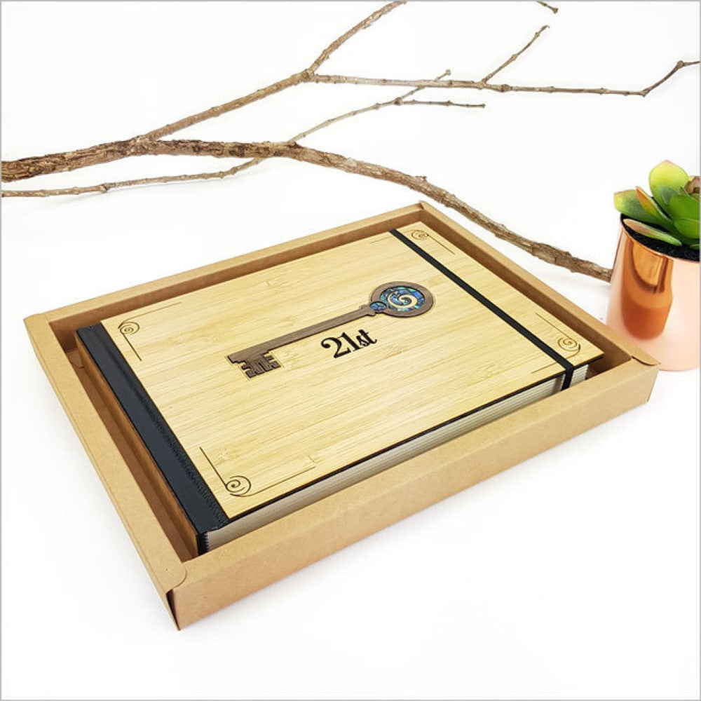 Guest Book / Journal - 21st Key