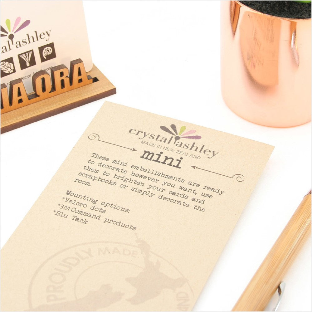 Wall Décor - Mini Pukeko Set (Aged Timber)