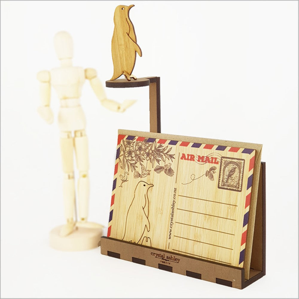 Bamboo Postcard - Penguin (15.6 x 11cm)