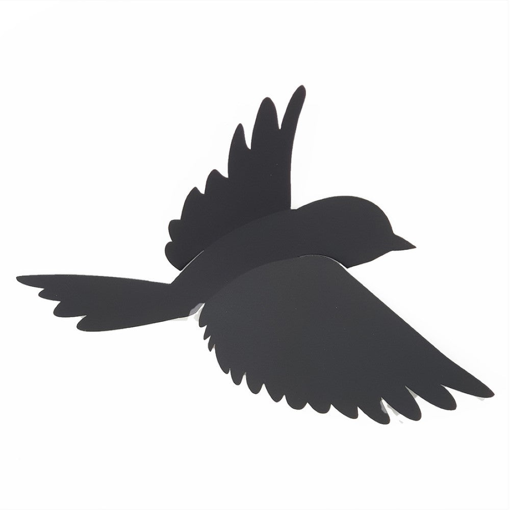 Wall Art - Polypropylene Sparrows in Flight (Black)