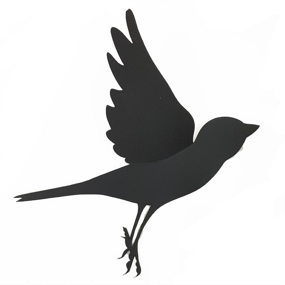 Wall Art - Polypropylene Sparrows in Flight (Black)