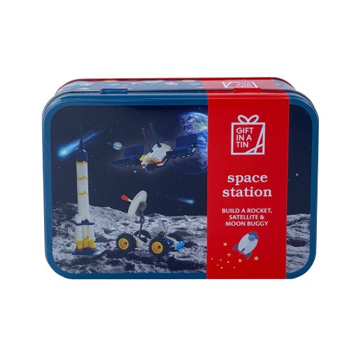 Toy Tin Set - Apples To Pears Gift In A Tin Space Station (2 Sets)