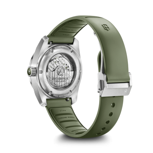 Watch - VICTORINOX Concept One Auto 39mm Green Dial & Rubber Strap