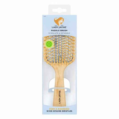 Paddle Brush - Lady Jayne Maple Wood Soothe & Detangle (Set of 3)
