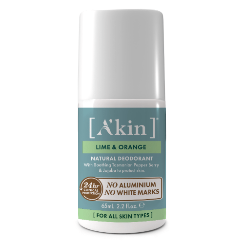 Roll on Deodorant - A'kin Lime & Orange 65ml (Set of 8)