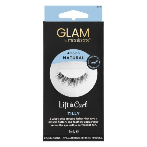 Lashes - Glam by Manicare Lift & Curl Tilly (3 Packs)