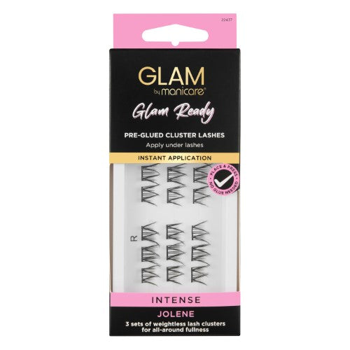 Lashes - Glam by Manicare Glam Ready Pre Glued Cluster Jolene (3 Packs)