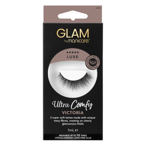 Lashes - Glam by Manicare Ultra Comfy LUXE Victoria (3 Packs)