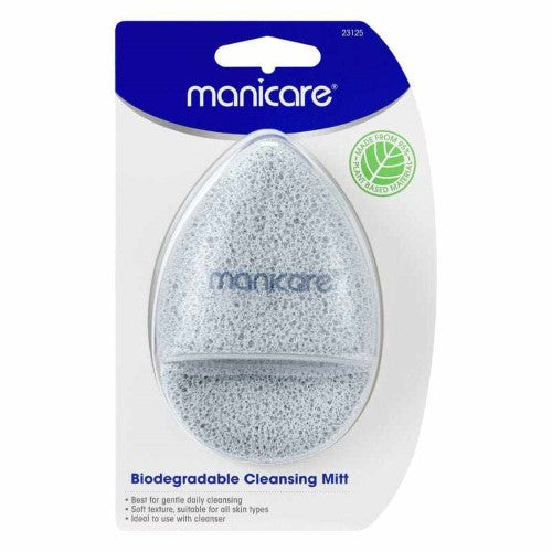 Biodegradable Cleansing Mitt - Manicare (Set of 6)