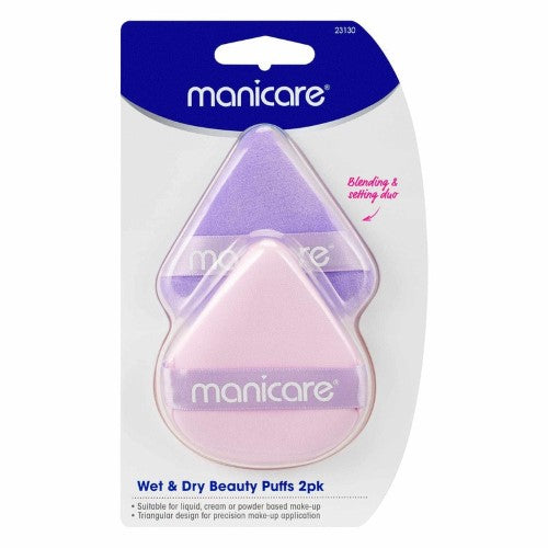 Beauty Puffs - Manicare Wet & Dry 2 Pack (Set of 6)