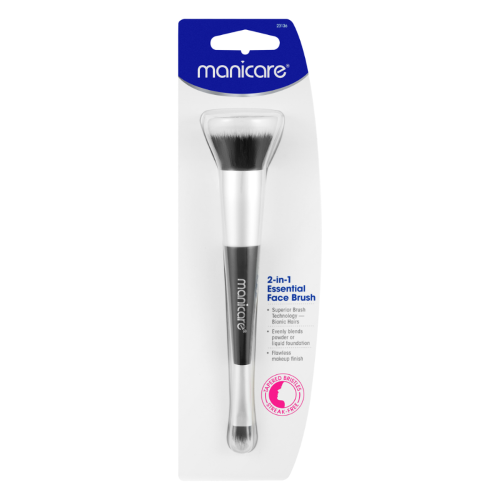 2 in 1 Essential Face Brush - Manicare (Set of 6)