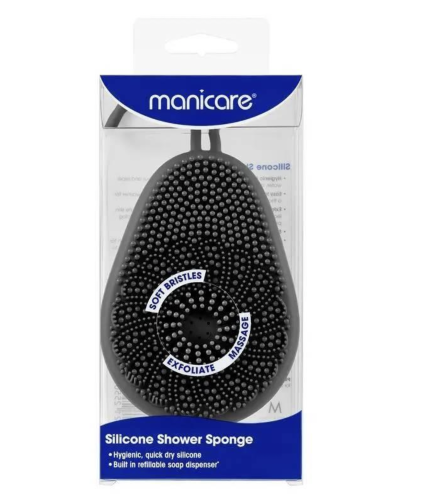 Silicone Shower Sponge - Manicare (Set of 6)