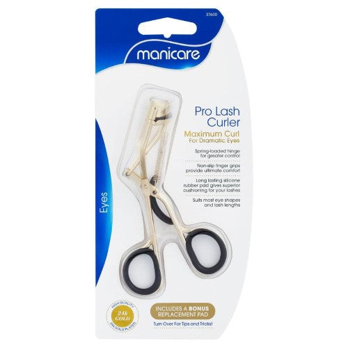 Eyelash Curler - Manicare Gold Plated (Set of 3)