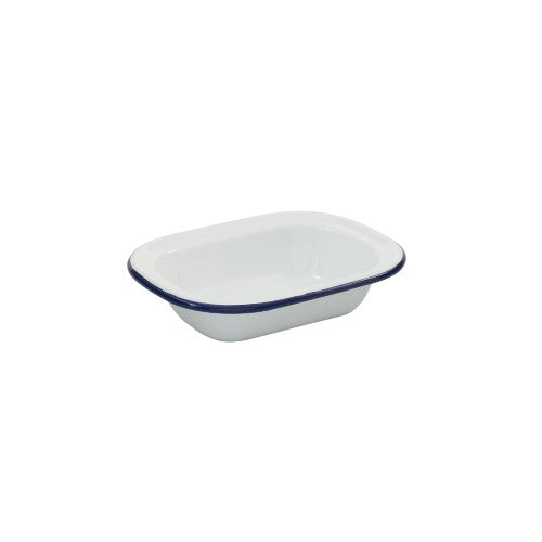Enamel Rectangular Pie Dish - BAKEMASTER (18 x 14 x 4cm)