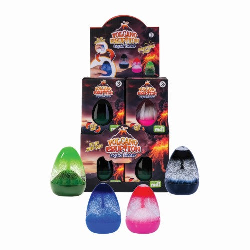 Liquid Timer - Volcano Eruption (Set of 12 Assorted)