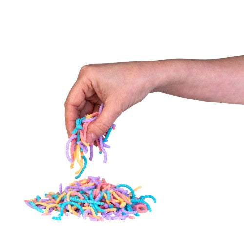 Sensory Toy - Squirmy Worms (Set of 12)