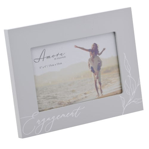 Photo Frame - Amore Grey Engagement (6 x 4 inch)