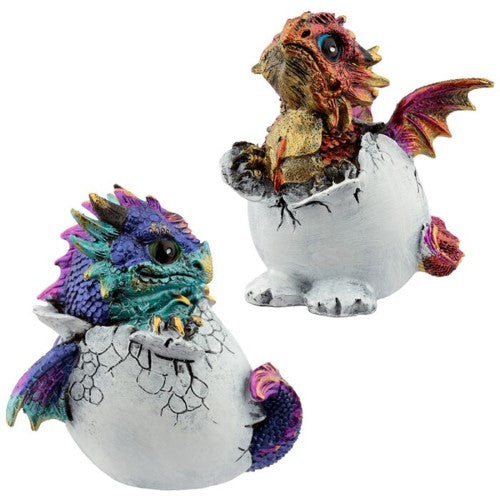 Ornament - Elements Hatching Dragon Egg (Set of 4)