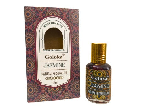 Natural Perfume Oil - Goloka Jasmine (12ml)