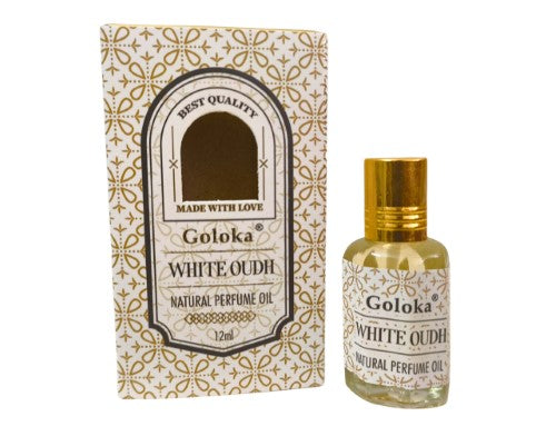 Natural Perfume Oil - Goloka White Oudh (12ml)