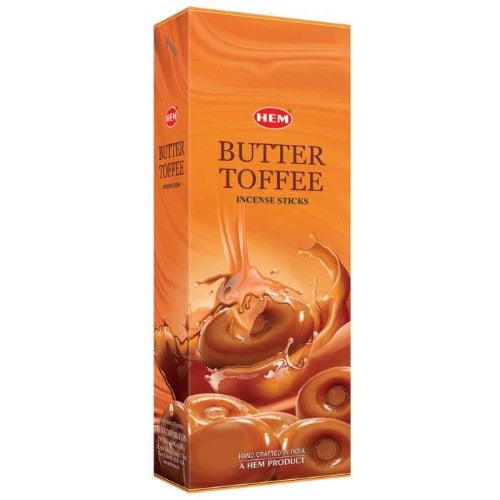 Incense - HEM Butter Toffee Hexa (Box of 6)