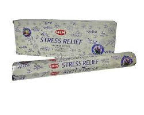 Incense - HEM Stress Relief Lavender Eucalyptus Hexa (Box of 6)