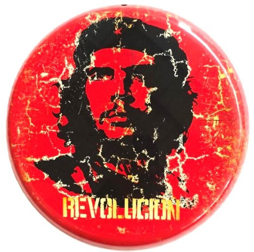 Round Metal Wall Art - Che Guevara (35 x 35 x 1.5cm)