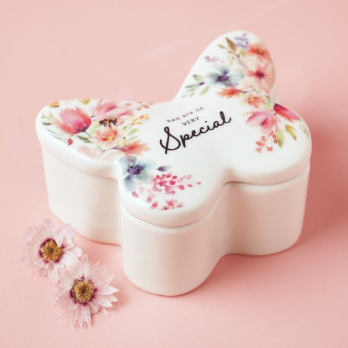 Trinket Box - The Cottage Garden Very Special (8.5cm)