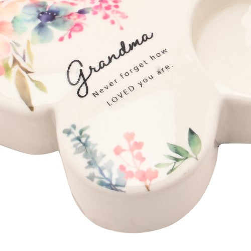 Tealight Holder - The Cottage Garden Butterfly Grandmas (13cm)