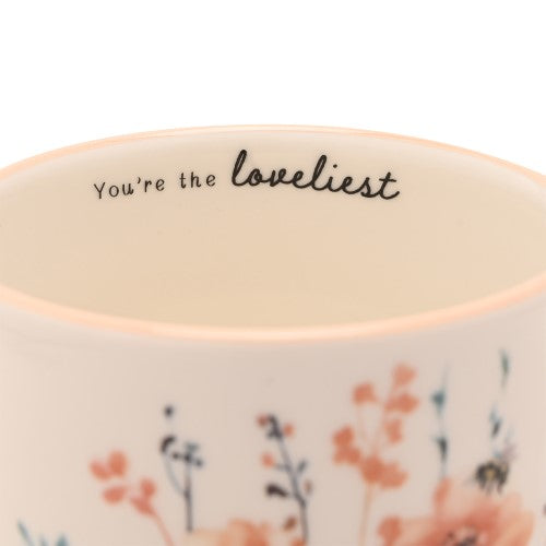 Mug - The Cottage Garden Peach Thank You (Set of 2)