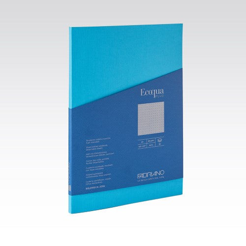 Fabriano Ecoqua Plus Glued 90gsm Dots A4 Notebooks DOTS A4 TURQUOISE 90 SHT