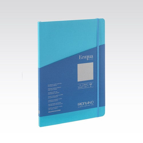 Fabriano Ecoqua Plus Stitch 90gsm Dots A4 Notebooks DOTS A4 TURQUOISE 80 SHT