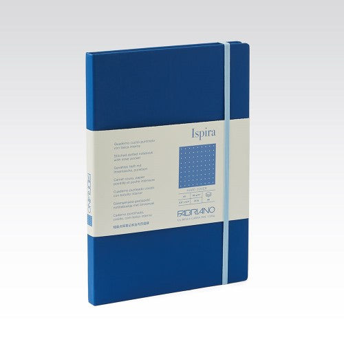 Fabriano Ispira Hard Cover 85gsm Dots A5 Notebooks DOTS A5 ROYAL BLUE 96 SHT