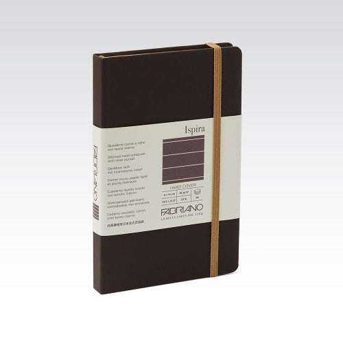 Hard Cover 85gsm Lined 9x14cm Notebooks LINED 9X14CM BROWN 96 SHT