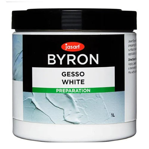 Jasart Byron White GessoJASART BYRON GESSO 1L WHT